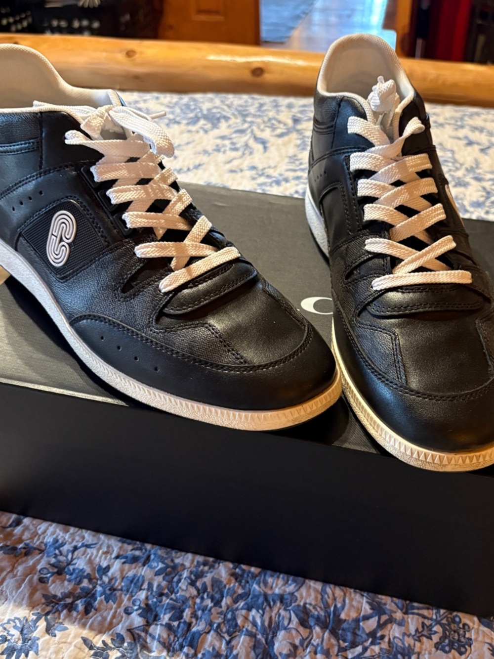 Men’s COACH mid sneakers 10.5
